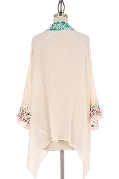 Embroidered Mesopotamian Princess Kimono