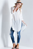 White Boyfriend Shirt
