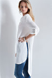 White Boyfriend Shirt