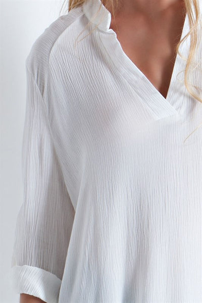 White Boyfriend Shirt