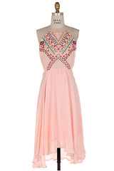 Spanish Sunset Embroidered Dress