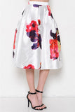 Silk Florals Ballroom Skirt