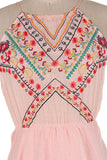 Spanish Sunset Embroidered Dress