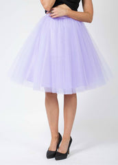 Romantic Lavender Tulle Skirt