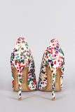 Dotted Parisian Afternoons Heels