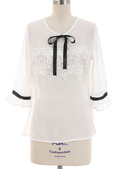 The Adorable Audrey Blouse