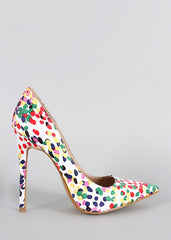 Dotted Parisian Afternoons Heels