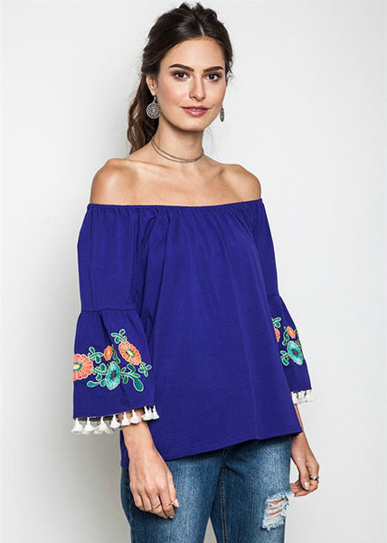 Café Santorini Blouse