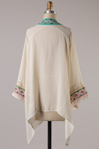 Embroidered Mesopotamian Princess Kimono