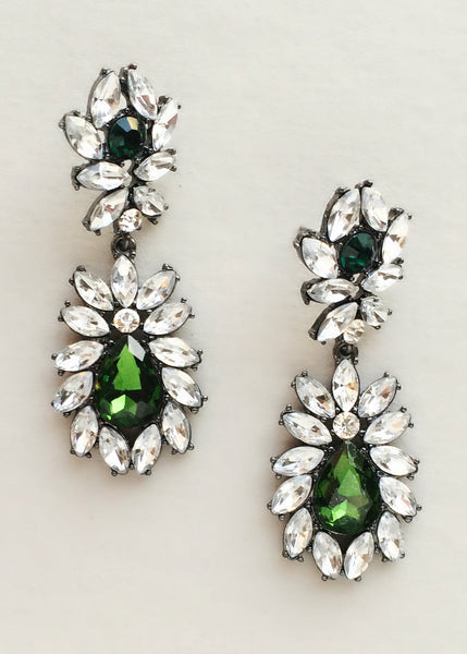 Emerald Desert Earrings