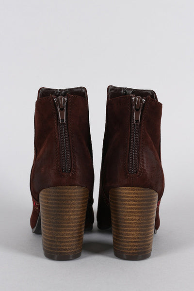 Durban Embroidered Booties