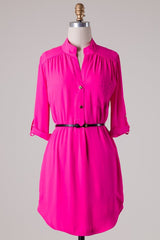 Hot Pink Alessa Dress