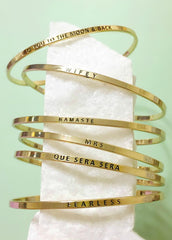 Exclusive Engraved BangleS