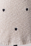 Tiny Little Hearts Sweater - Cream