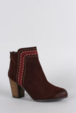 Durban Embroidered Booties