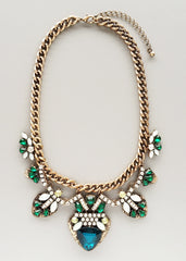 Emerald Czarina Statement Necklace