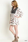 Floral Hibiscus Tunic Dress