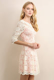 Blushing Rose Lace Dress