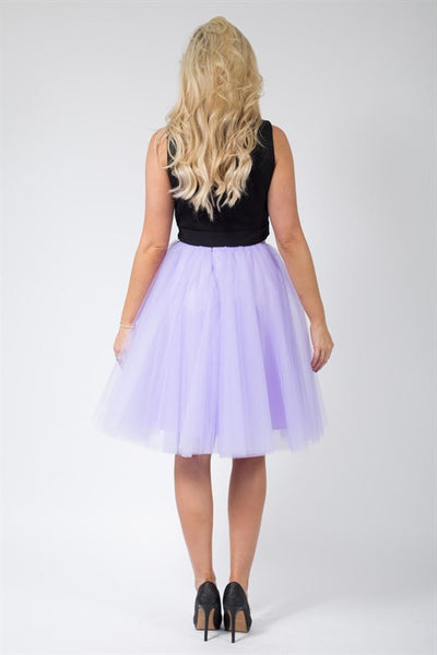Romantic Lavender Tulle Skirt