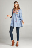 Blooms & Gypsies Tunic Dress