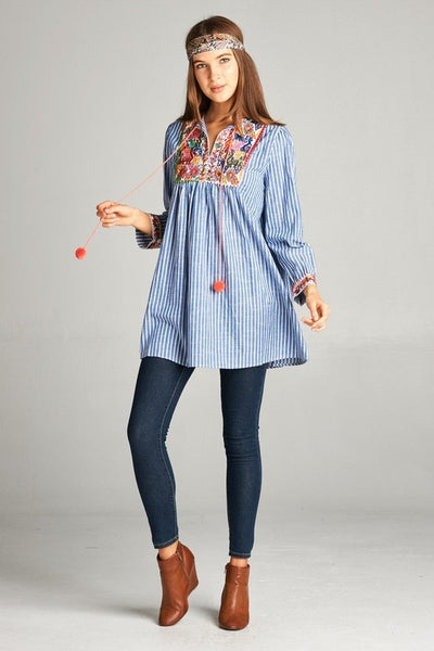 Blooms & Gypsies Tunic Dress