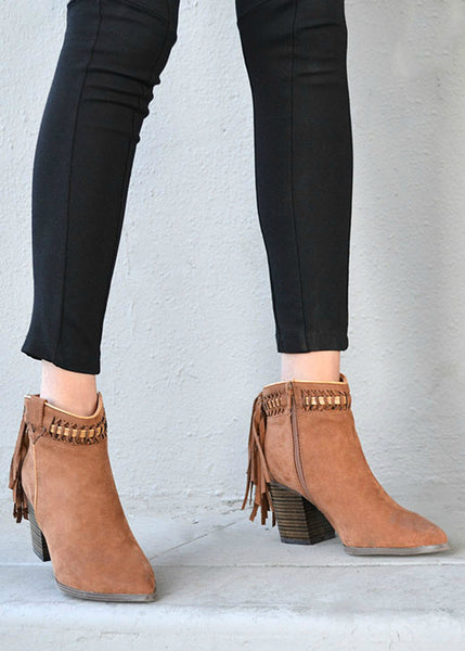 Atwood Fringe Booties