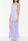 Isala Lavender Lace Maxi