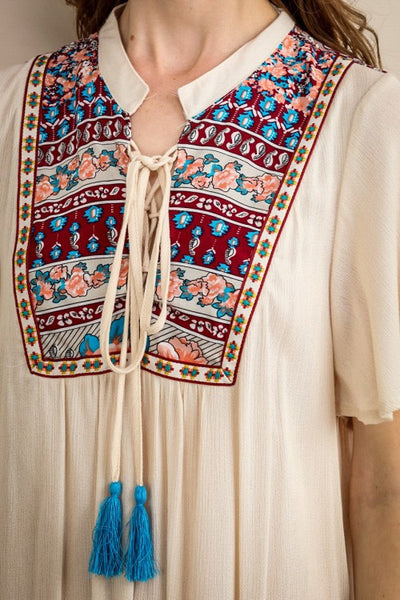 Daydreamer Embroidered Dress