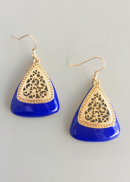 Moroccan Lapis Lazuli Earrings