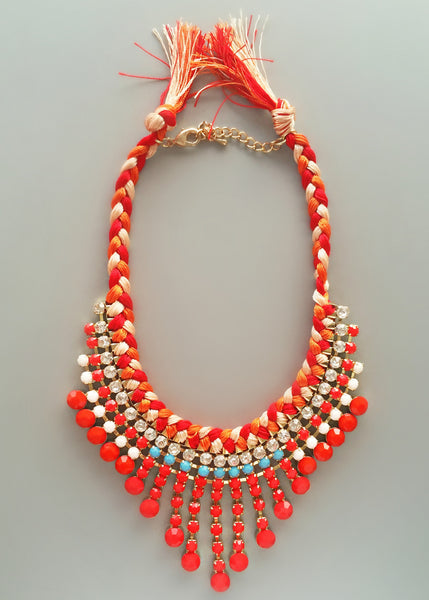 Sherbet Sangria Necklace