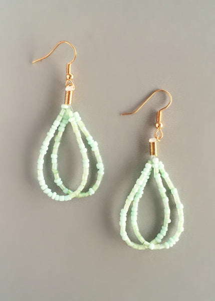 Mint Apsara Earrings