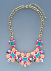 Spanish Sangria Statement Necklace