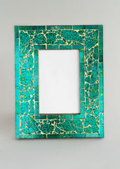 Handcrafted Moroccan Sea Glass Frame