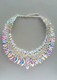 Ice Princess Crystal Statement Necklace