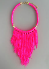 Hot Pink Brianna Necklace