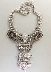 The Silver Conqueress Necklace