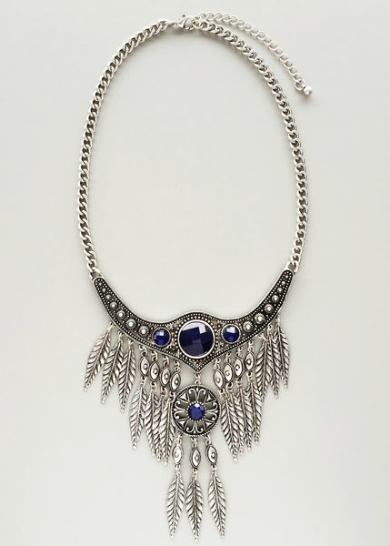 Oberlis Silver Festival Necklace