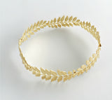 Aspasia Gold Leaf Crown