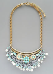 Mint Soliloquy Necklace - Handmade in NYC