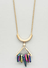 Titanium Triangle Necklace