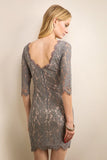 Heather Grey Cafe Dress