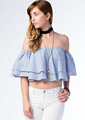 Darling Audrey Off the Shoulder Top