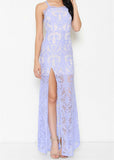 Isala Lavender Lace Maxi